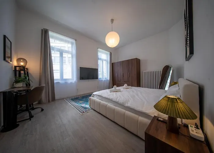 شقة 115 M2 Design-loft Mit 3 Sz, Beamer & Balkon فرانكفورت