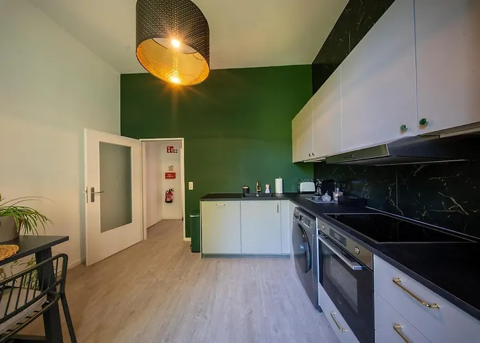 115 M2 Design-loft Mit 3 Sz, Beamer & Balkon * فرانكفورت