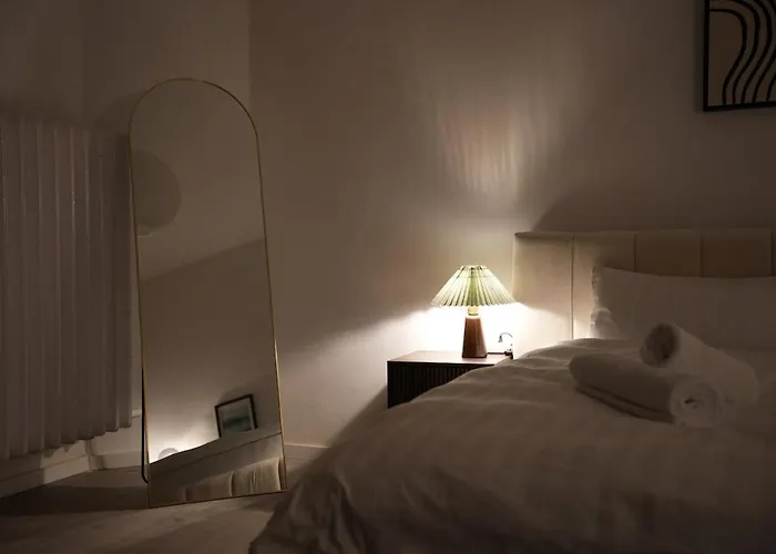 115 M2 Design-loft Mit 3 Sz, Beamer & Balkon شقة
